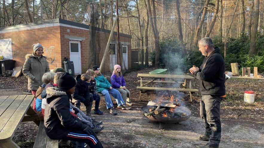 Bushcraft bij The Gathering paintball Schiplaken