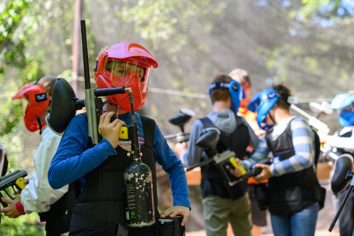 Junior paintball bij The Gathering vanaf 13 jaar